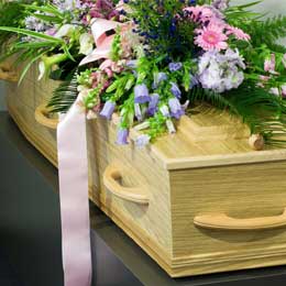 Commande de fleurs pour un enterrement